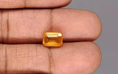 Yellow Sapphire - 3.88 Carats (Pukhraj - 4.23 Ratti)