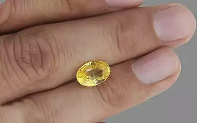 Yellow Sapphire - 3.74 Carats (Pukhraj - 4.08 Ratti)