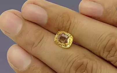 Yellow Sapphire - 4.01 Carats (Pukhraj - 4.37 Ratti)