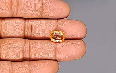 Yellow Sapphire - 5.52 Carats (Pukhraj - 6.02 Ratti)