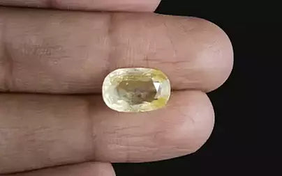 Yellow Sapphire - 5.98 Carats (Pukhraj - 6.52 Ratti)