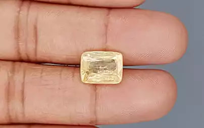 Yellow Sapphire - 7.13 Carats (Pukhraj - 7.77 Ratti)