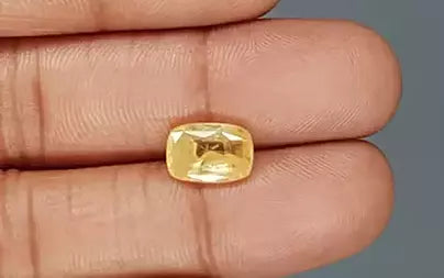 Yellow Sapphire - 3.88 Carats (Pukhraj - 4.23 Ratti)
