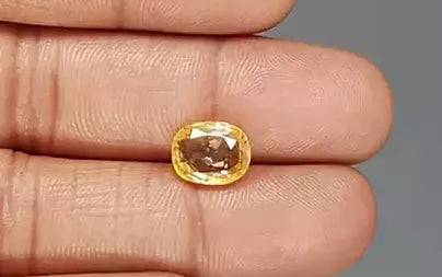 Yellow Sapphire - 4.16 Carats (Pukhraj - 4.53 Ratti)