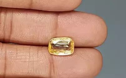 Yellow Sapphire - 4.06 Carats (Pukhraj - 4.43 Ratti)