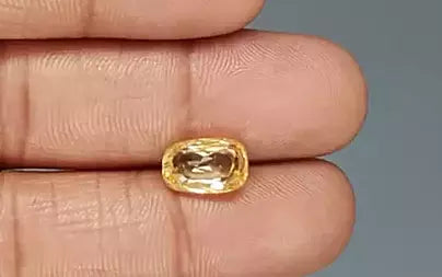 Yellow Sapphire - 4.30 Carats (Pukhraj - 4.69 Ratti)