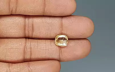 Yellow Sapphire - 3.97 Carats (Pukhraj - 4.33 Ratti)