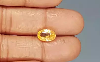 Yellow Sapphire - 4.15 Carats (Pukhraj - 4.52 Ratti)