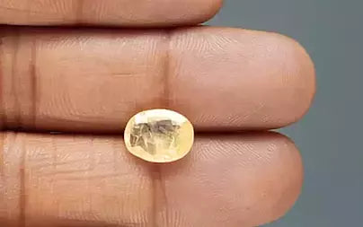 Yellow Sapphire - 4.01 Carats (Pukhraj - 4.37 Ratti)