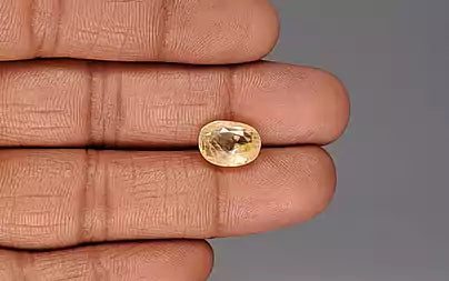 Yellow Sapphire - 5.12 Carats (Pukhraj - 5.58 Ratti)