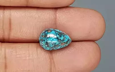 Turquoise - 8.66 Carats ( Firoza - 9.44 Ratti )