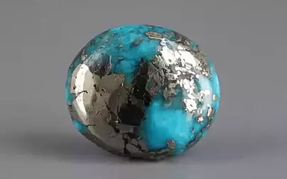 Turquoise - 8.28 Carats ( Firoza - 9.03 Ratti )