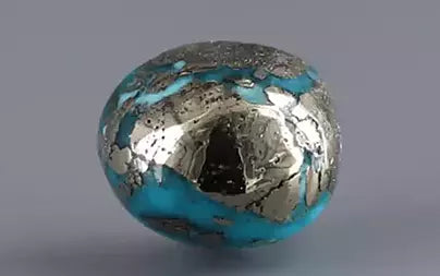 Turquoise - 11.14 Carats ( Firoza - 12.14 Ratti )