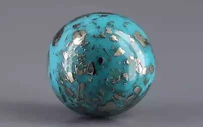 Turquoise - 9.62 Carats ( Firoza - 10.49 Ratti )