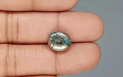 Turquoise - 6.63 Carats ( Firoza - 7.23 Ratti )