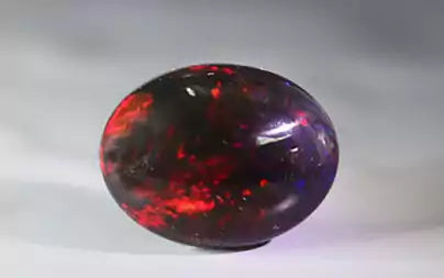 Black Opal - 14.56 Carats (Dudhiya Pathar - 15.87 Ratti)