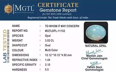 Opal - 3.02 Carats