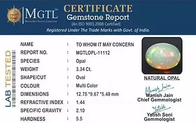 Opal - 3.34 Carats