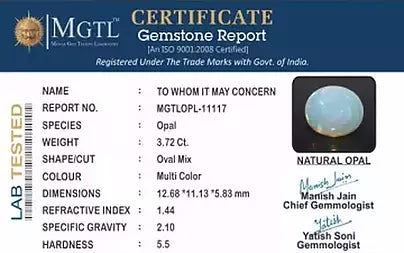 Opal - 3.72 Carats