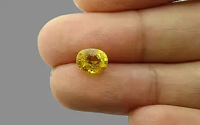 Yellow Sapphire - 2.51 Carats (Pukhraj - 2.74 Ratti)