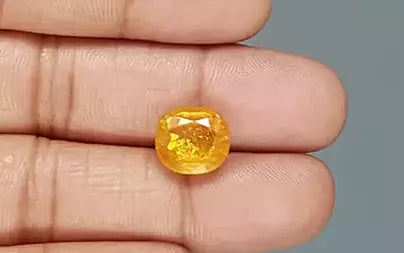 Yellow Sapphire - 8.21 Carats (Pukhraj - 8.95 Ratti)