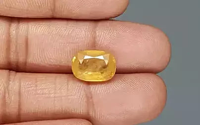 Yellow Sapphire - 7.47 Carats (Pukhraj - 8.14 Ratti)