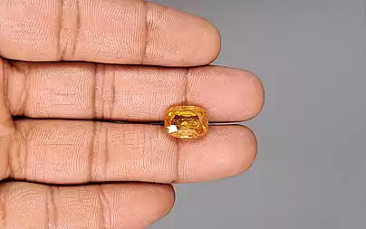 Yellow Sapphire - 7.94 Carats (Pukhraj - 8.65 Ratti)