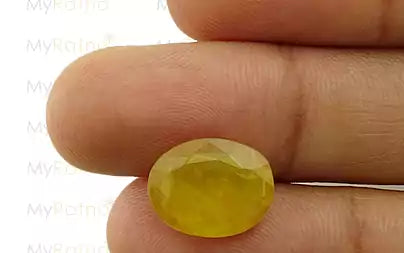 Yellow Sapphire - 8.68 Carats (Pukhraj - 9.46 Ratti)