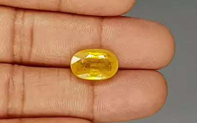 Yellow Sapphire - 8.94 Carats (Pukhraj - 9.74 Ratti)