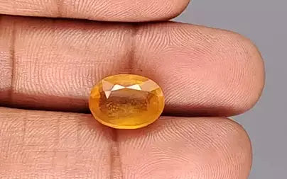 Yellow Sapphire - 8.25 Carats (Pukhraj - 8.99 Ratti)