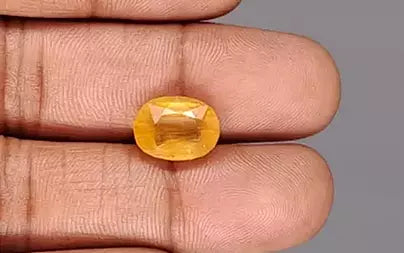 Yellow Sapphire - 6.95 Carats (Pukhraj - 7.58 Ratti)