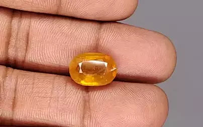 Yellow Sapphire - 8.68 Carats (Pukhraj - 9.46 Ratti)