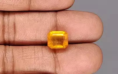 Yellow Sapphire - 7.75 Carats (Pukhraj - 8.45 Ratti)
