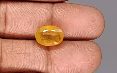 Yellow Sapphire - 8.66 Carats (Pukhraj - 9.44 Ratti)