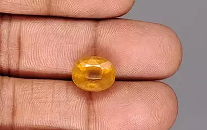 Yellow Sapphire - 8.27 Carats (Pukhraj - 9.01 Ratti)
