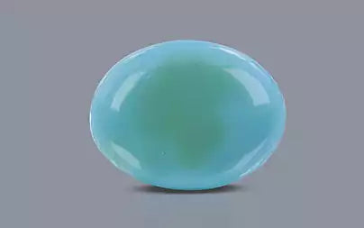 Turquoise - 6.86 Carats ( Firoza - 7.48 Ratti )