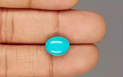 Turquoise - 4.76 Carats ( Firoza - 5.19 Ratti )