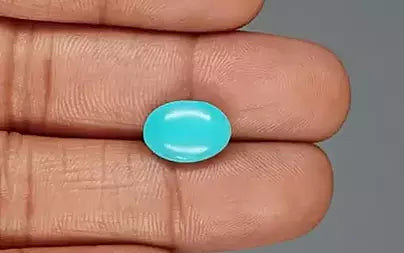 Turquoise - 3.56 Carats ( Firoza - 3.88 Ratti )