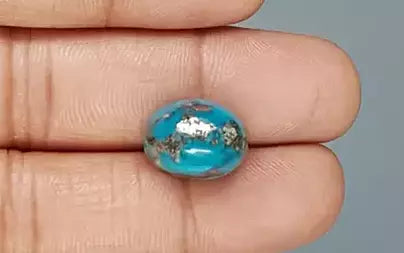 Turquoise - 13.10 Carats ( Firoza - 14.28 Ratti )