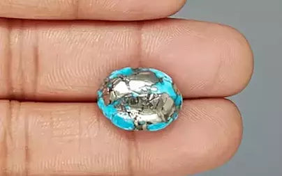 Turquoise - 14.42 Carats ( Firoza - 15.72 Ratti )