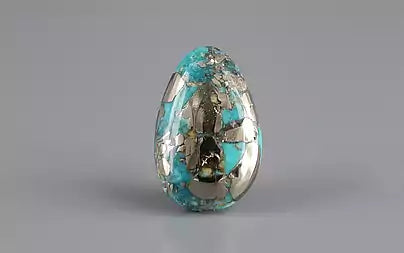 Turquoise - 4.54 Carats ( Firoza - 4.95 Ratti )