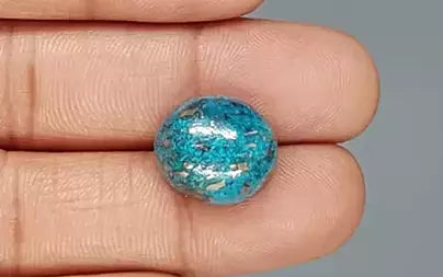 Turquoise - 14.36 Carats ( Firoza - 15.65 Ratti )