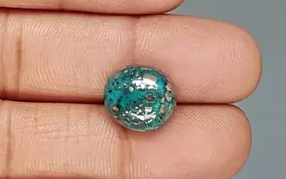 Turquoise - 8.10 Carats ( Firoza - 8.83 Ratti )