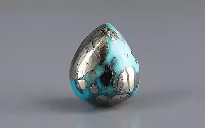 Turquoise - 12.01 Carats ( Firoza - 13.09 Ratti )