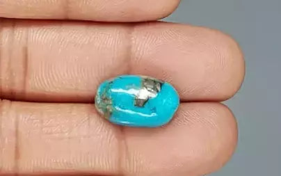 Turquoise - 8.85 Carats ( Firoza - 9.65 Ratti )