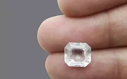 White Sapphire - 4.66 Carats (Safed Pukhraj - 5.08 Ratti)