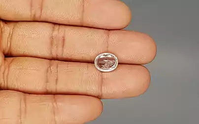 White Sapphire - 3.93 Carats (Safed Pukhraj - 4.28 Ratti)