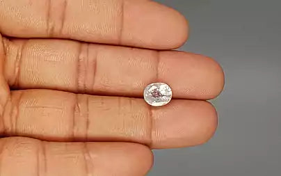 White Sapphire - 3.97 Carats (Safed Pukhraj - 4.33 Ratti)