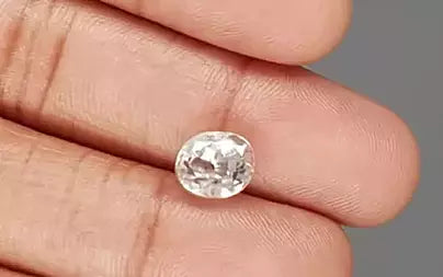 White Sapphire - 4.38 Carats (Safed Pukhraj - 4.77 Ratti)
