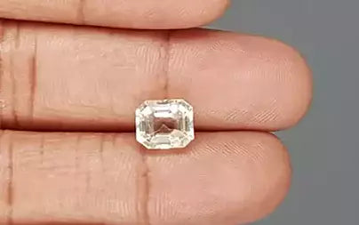 White Sapphire - 4.14 Carats (Safed Pukhraj - 4.51 Ratti)